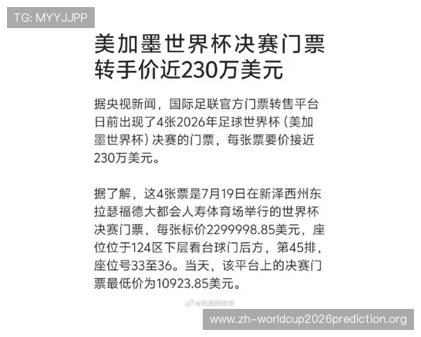2026年世界杯门票价格变化趋势及预算规划建议 2026年世界杯门票价格变化趋势及预算规划建议